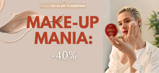 Rusza promocja Make-up mania: 40% TANIEJ*! 